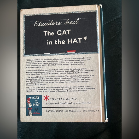 ✨Rare 1985 Dr. Seuss 'The Cat in the Hat' Book - Picture 2 of 16